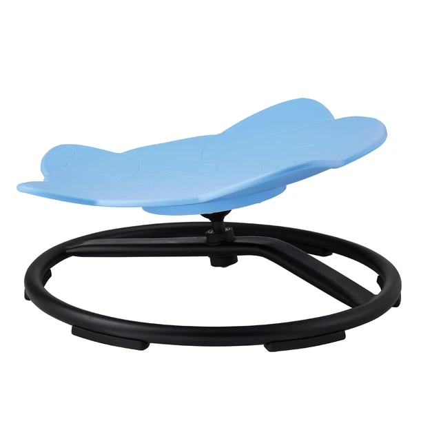 Alt view image 8 of 8 - VEVOR Elephant Kids Swivel Chair, 220 LBS Capacity, 360° Spinning Chair, Autistic Kids Sensory Toy Chair with Non-Slip Metal Base, Toddler Sit and Spin Chair for Coordination Balance Focus Blue