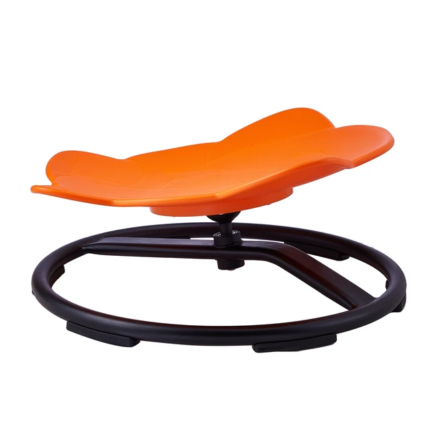 Alt view image 8 of 8 - VEVOR Elephant Kids Swivel Chair, 220 LBS Capacity, 360° Spinning Chair, Autistic Kids Sensory Toy Chair with Non-Slip Metal Base, Toddler Sit and Spin Chair for Coordination Balance Focus Orange