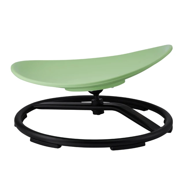 Alt view image 8 of 8 - VEVOR Kids Swivel Chair, 220 LBS Capacity, Sensory Spinning Chair, Autistic Kids Sensory Toy Chair with Non-Slip Metal Base, Toddler Sit and Spin Chair for Coordination Balance Focus Training Green
