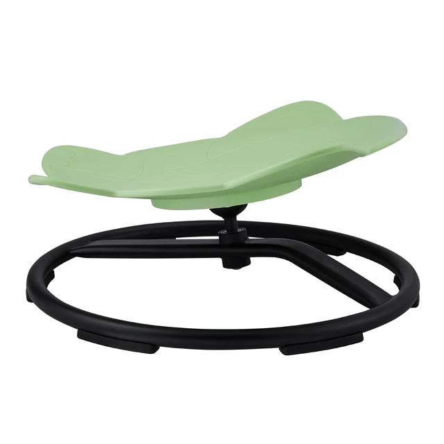 Alt view image 8 of 8 - VEVOR Elephant Kids Swivel Chair, 220 LBS Capacity, 360° Spinning Chair, Autistic Kids Sensory Toy Chair with Non-Slip Metal Base, Toddler Sit and Spin Chair for Coordination Balance Focus Green