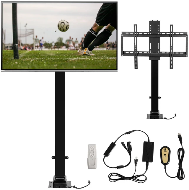 Alt view image 8 of 8 - Automated TV Elevator, 39.4" Stroke, Supports 32-70" TVs, Adjustable Height 28.74-68.11", Remote Controlled, Max Load 154 lbs