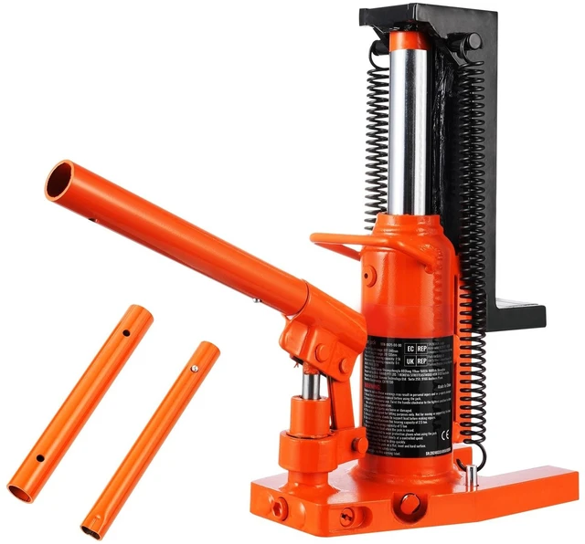 Alt view image 15 of 15 - VEVOR Hydraulic Toe Jack, 2.5 Ton On Toe Toe Jack Lift, 5 Ton On Top Lift Capacity Machine Jack, 0.8-5.3 in Toe Height, 8.9-13.4 in Top Height, Air Hydraulic Claw Jack for Machinery, Industry