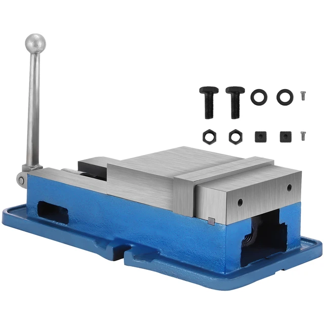 Alt view image 8 of 8 - 6'' ACCU Lock Vise for Precision, Milling Vice with 6 Inch Jaw for Drill Press, Milling & Drilling Bench Clamp Vice