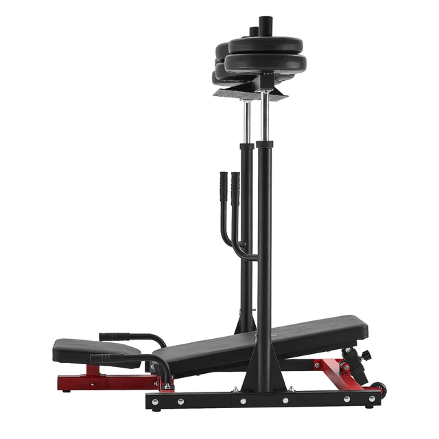Alt view image 8 of 8 - Vertical Leg Press Machine, Lower Body Special Home Gym Machine, Carbon Steel Leg Press Exercise Training Equipment, Adjustable Leg Strength Workout for High-Intensity Presses, 550 lbs Capacity