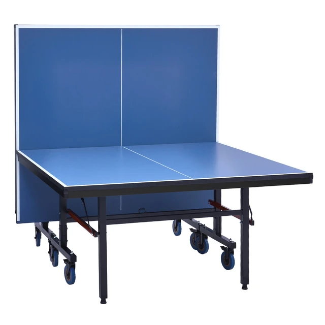 Alt view image 9 of 9 - Ping Pong Table, Professional Table Tennis Game, Indoor MDF Portable Table Tennis Table, Foldable Ping Pong Table with Quick Clamp Net and Lockable Wheel, 10 Minute Easy Assembly, 25mm Tabletops