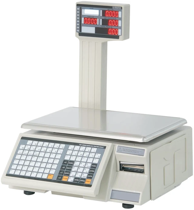 Alt view image 8 of 8 - Electronic Price Computing Scale, 66 LB Digital Deli Weight Scales, LCD & LED Digital Commercial Food Fruit Meat Produce Counting Weight, for Retail Store, Kitchen, Restaurant Market, and Farmer