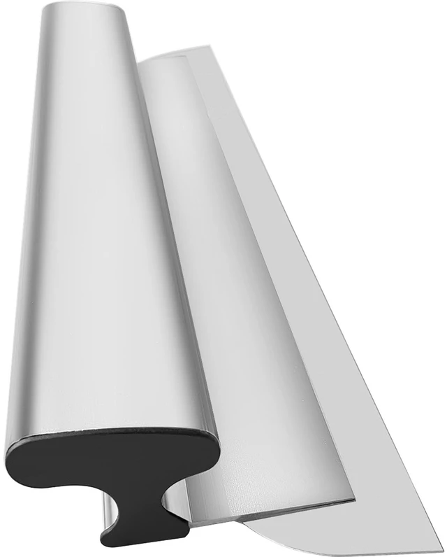 Alt view image 8 of 8 - Skimming Blade,24 inch Smoothing Knife, European Stainless Steel Construction Knife, Aluminum Blade Profile Smoothing Knockdown Spatula for Gyprock/Drywall/Wall-Board