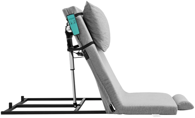 Alt view image 8 of 8 - VEVOR Electric Lifting Backrest for Bed, 300 lbs Capacity, 4-68° Adjustable Lifting Bed Backrest, with Headrest & Legrest, Machine Washable for Cleaning, Fit Pregnant Women Elderly Patient Handicapped