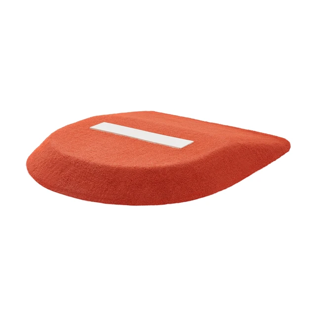 Alt view image 8 of 8 - Pitching Mound, Portable Baseball Game Mound, 42 in Indoor Outdoor Pitching Practice and Training Equipment, One-Piece Softball Pitching Aids with Antifade Turf and Pitching Rubber