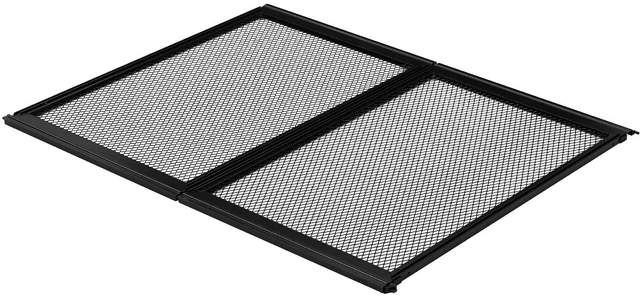 Alt view image 9 of 9 - RV Screen Door Protector, 24.5 x 20 inch Door Grille, Easy to Install and Disassemble, Reinforced Breathable Protective Mesh, Aluminum Alloy Camper RV Entry Protector for Pet Protection, Black