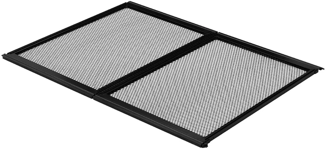 Alt view image 15 of 15 - RV Screen Door Protector, 26.5 x 20 inch Door Grille, Easy to Install and Disassemble, Reinforced Breathable Protective Mesh, Aluminum Alloy Camper RV Entry Protector for Pet Protection, Black