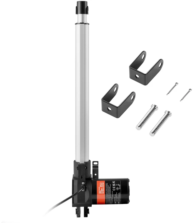 Alt view image 15 of 15 - VEVOR Linear Actuator 12V 14In Heavy Duty 1320lbs/6000N 0.19"/s IP44 Protection