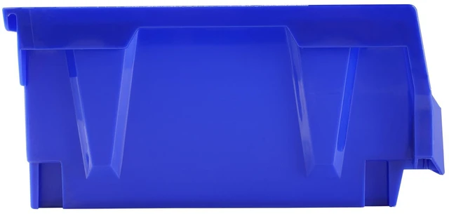 Alt view image 9 of 9 - VEVOR Plastic Storage Bin (11-Inch x 11-Inch x 5-Inch) Hanging Stackable Storage Organizer Bin Blue/Red 6-Pack Heavy Duty Stacking Containers for Closet Kitchen Office Pantry Organization