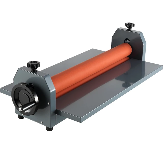 Alt view image 8 of 8 - 39" 1000MM Manual Cold Roll Laminator Vinyl Photo Film Mounting Laminating Machine