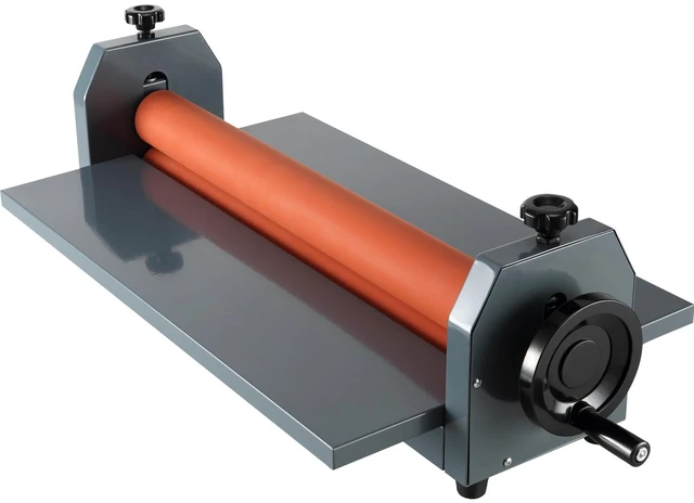 Alt view image 8 of 8 - 29.5" 750MM Manual Cold Roll Laminator Vinyl Photo Film Mounting Laminating Machine