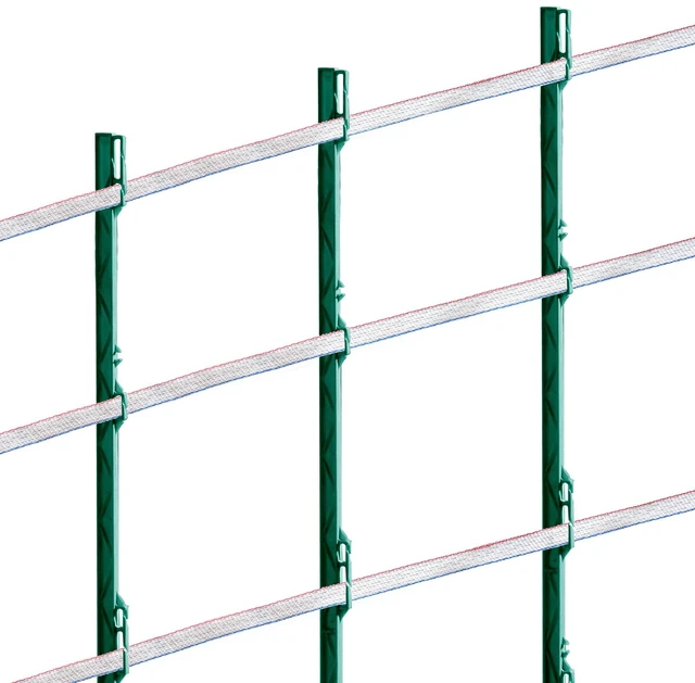Alt view image 10 of 10 - Electric Fence Tape, 1640Ft 500M Polytape Fencing Hot Wire, 3/4" Width 6 Stainless Steel Strands for Reliable Conductivity, UV & Rust Resistance, Portable Polywire for Horse Cattle Livestock