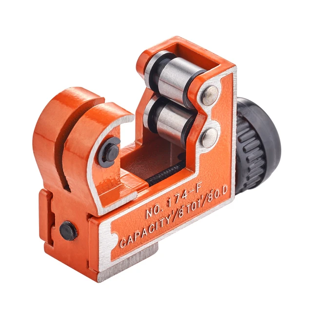 Alt view image 15 of 15 - Mini Tubing Cutter, 1/8" - 1-1/8" O.D. Mini Copper Pipe Cutter, Heavy Duty Compact Tube Cutter Tool with High-Speed SKD Blade for Copper, Aluminum, Galvanized, Plastic Pipes