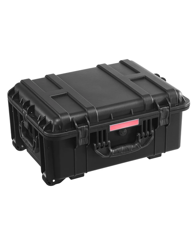 Alt view image 8 of 8 - Weatherproof Hard Case, Heavy Duty Protective Dry Box Case with Pre-Cut Foam, Wheels & Retractable Pull Handles for Travel, Hunt, Military, Tactical, IP67 Waterproof Case for Cameras(57x45x28)