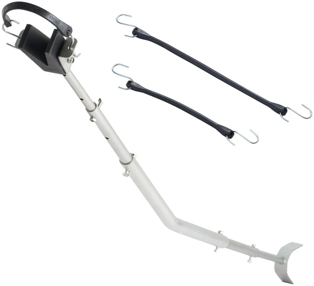 Alt view image 8 of 8 - Transom Saver, 23.6-59 in, Adjustable Boat Transom Saver with Composite Head, Corrosion-Resistant Easy-to-Install Transom Savers for Less Than 150 HP Outboard Motor , Fit for Roller & Trailer