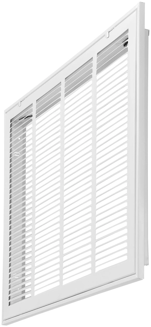 Alt view image 15 of 15 - Return Air Filter Grille, Fits W24 x H18 Inch Duct Opening, Filter Not Included, Return Air Vent Cover for Wall, Powder-Coated Steel Return Air Grill Detachable Face/Door for 1 inch Filters