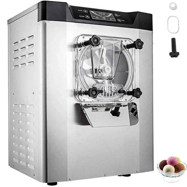 Alt view image 8 of 8 - Commercial Ice Cream Machine 1400W 20/5.3 Gph Hard Serve Ice Cream Maker with LED Display Screen Auto Shut-Off Timer One Flavors Perfect for Restaurants Snack bar Supermarkets