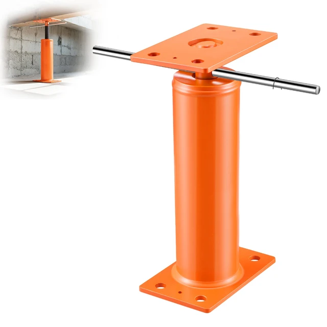 Alt view image 9 of 9 - VEVOR Adjustable Floor Jack Post House Floor Leveling Lift 12"-16" Height Range