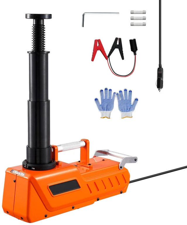 Alt view image 15 of 15 - Electric Car Jack 15 Tons /33000 lbs Portable Jack kit with LED Light