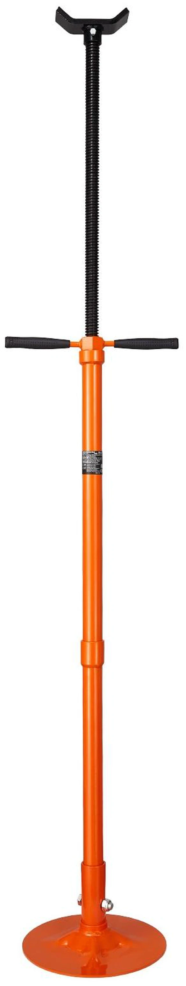 Alt view image 15 of 15 - Underhoist Support Stand, 3/4 Ton Capacity Under Hoist Jack Stand, Lifting from 52.8 to 76 in, Self-Locking Threaded Screw, Bearing Mounted Spin Handle Pole Jack, Support Vehicle Components
