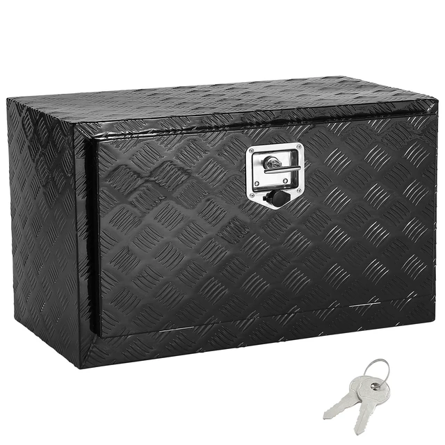 Alt view image 8 of 9 - VEVOR Underbody Aluminum Truck Tool Box 36" x 14" x 16" Trailer RV Tool Storage
