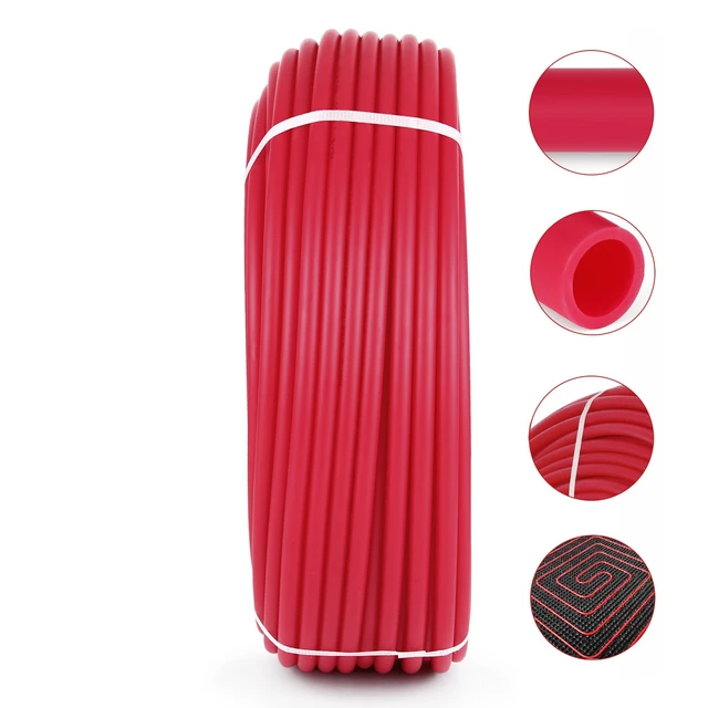 Alt view image 8 of 8 - 3/4" 300FT Pex Tubing Pipe for Radiant Floor Heat Leak-Proof