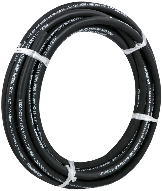 Main image of VEVOR Hydraulic Hose 50 Feet Rubber Hydraulic Hoses with 2 High-Tensile Steel Wire Braid, Inner Diameter 1/2 Inch, 5000 PSI Max, Bulk Hydraulic Hose -40 °F to 250 °F, Hydraulic Oil Flexible Hose