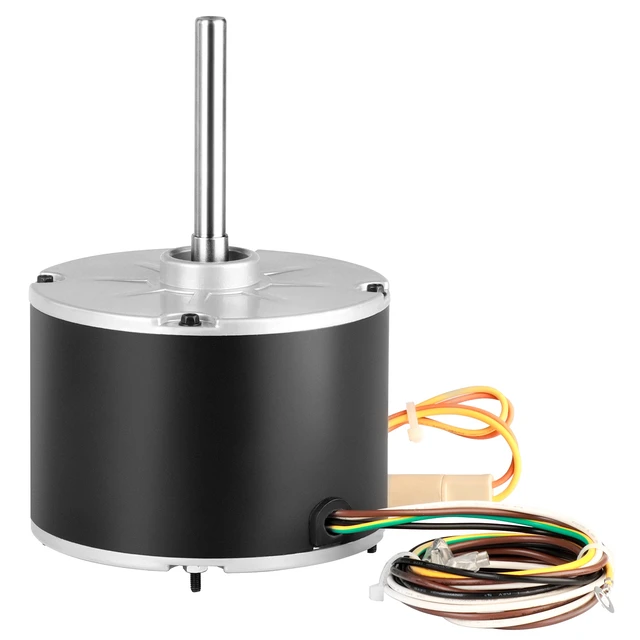 Alt view image 16 of 16 - Condenser Fan Motor 5KCP39GFS166S, 3S003, 1/5 HP 208-230V, 825RPM, OEM Standard Upgraded Replacement Condenser Motor Reversible Rotating, Explosion-proof CBB65 7.5F/370V Capacitor