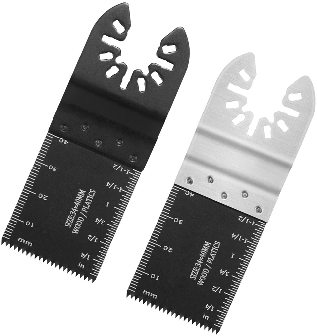 Alt view image 8 of 8 - VEVOR 30PCS Multi Tool Blades Kits, Universal Quick Release Oscillating Saw Blades, 8 Types Wood Metal Plastic Oscillating Tool Blades, Fit Dewalt Bosch Milwaukee Hitachi Chicago Craftsman