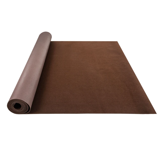 Alt view image 8 of 8 - Marine Carpet, 6 x 18 ft Boat Carpeting, Deep Brown Marine Grade Boat Carpet, Indoor/Outdoor Marine Carpeting with Water-Proof TPR Backing, Water-Proof Carpet Roll for Home, Patio, Porch, Deck