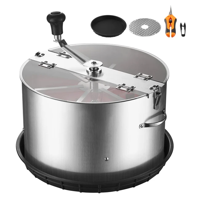 Alt view image 9 of 9 - Manual Bud Leaf Trimmer, 16 in Reaper Bowl Bud Trimmer with Stainless Steel Blades, Visual Cutting, Wet & Dry Hydroponic Cutting Machine with Tray, Twisted Spin Cut for Plant Buds Flowers