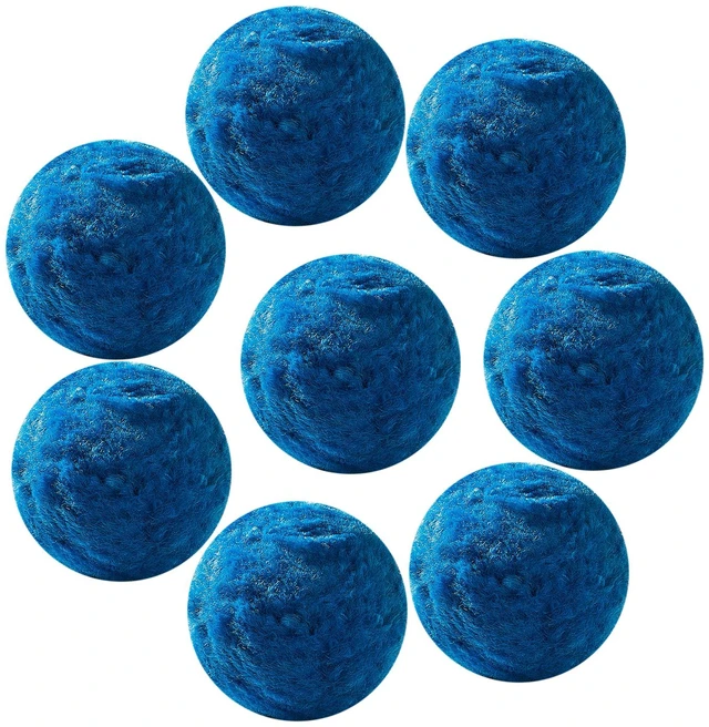 Alt view image 8 of 8 - Pool Filter Balls for Sand Filter, 4 lbs, Filter Balls Replace Pool Filter Sand, Reusable Blue Polyester Fiber Filter Media with Wash Bag, for Swimming Pool Aquarium Tank Above Ground Pool