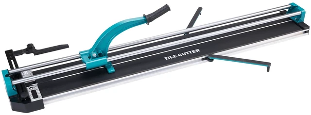 Alt view image 15 of 15 - Manual Tile Cutter, 48 inch, Porcelain Ceramic Tile Cutter with Tungsten Carbide Cutting Wheel, Infrared Positioning, Anti-Skid Feet, Double Rails for professional installers or beginners