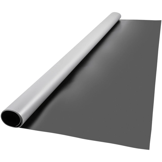 Alt view image 8 of 8 - Dance Floor, 6.6x9.8ft Dance Floor Roll, 0.06in Thick PVC Vinyl Dance Floor, Black/Grey Reversible Portable Dance Floor, Non-Slip Dance Flooring, Ballet Dance Floor for Jazz, Pop, Lyrical Style