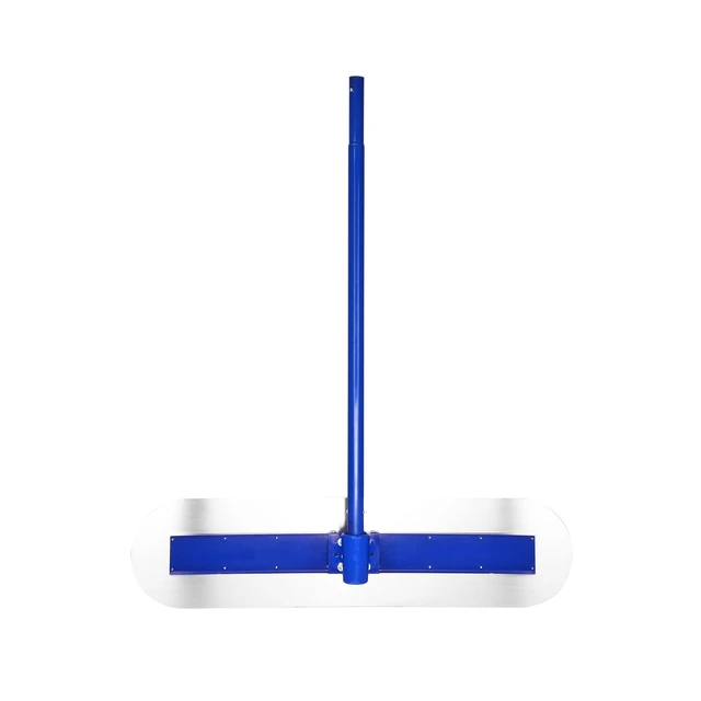 Alt view image 9 of 9 - Bull Float Magnesium Concrete Float, 47.24 x 7.28 Inch Round End Concrete Float Tool with 4 Aluminum Alloy Replaceable Handles, Cement Finishing Float for Various Industrial Applications