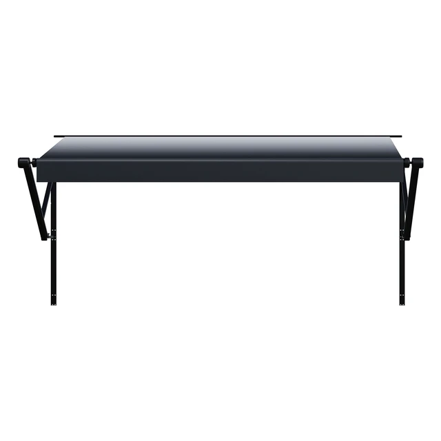 Alt view image 8 of 8 - Motorized RV Awning Complete Kit, 18' Retractable Awning with Aluminum Alloy Frame, Outdoor Trailer Awning, Fit for Most RVs(Black Fade)