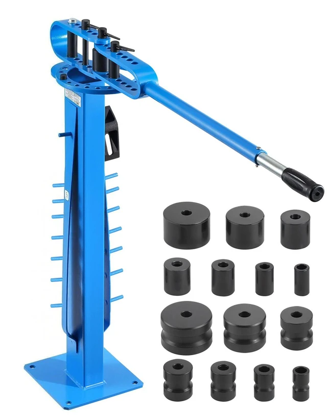 Alt view image 9 of 9 - Manual Bending Machine, Pipe Tube Bender with 14 Bending Dies, 200° Heavy-Duty Tube Bending Tool for Copper Aluminum Iron Pipes, Ideal for HVAC Air Conditioning Refrigerator Auto Repair