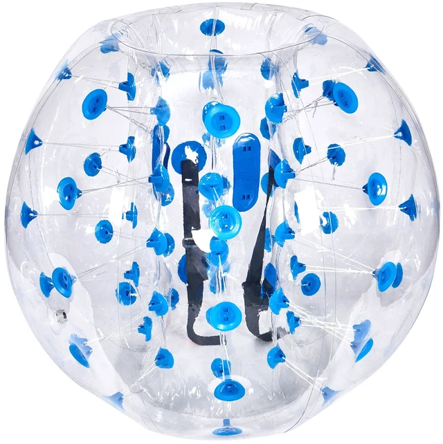 Alt view image 8 of 8 - Inflatable Bumper Ball 1-Pack, 4FT/1.2M Body Sumo Zorb Balls for Teen & Adult, 0.8mm Thick PVC Human Hamster Bubble Balls for Outdoor Team Gaming Play, Bumper Bopper Toys for Garden, Yard, Park