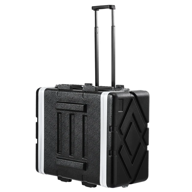 Alt view image 9 of 9 - VEVOR 6U Rack Case Server Rack Cabinet 19 in Depth with ABS Construction Handle