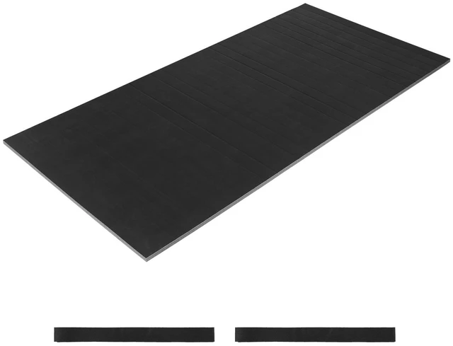 Alt view image 8 of 8 - 10x5 ft Wrestling Mat, Martial Arts Thick Mat for Home Gym Workouts Exercise, Waterproof PVC Roll-Up Training Mats for Gymnastics, Tatami, Jiu Jitsu BJJ MMA Judo, Boxing, Black