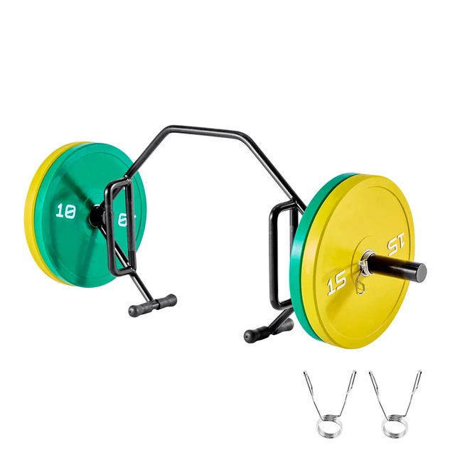 Alt view image 9 of 9 - Trap Bar Hex Bar, Open-Ended Frame Hex Barbell, 2-Inch 800 LBS Capacity Shrug Bars with Knurled Grips, Weightlifting and Strength Training Equipment, Home Gym for Squats Deadlifts Shoulder Press