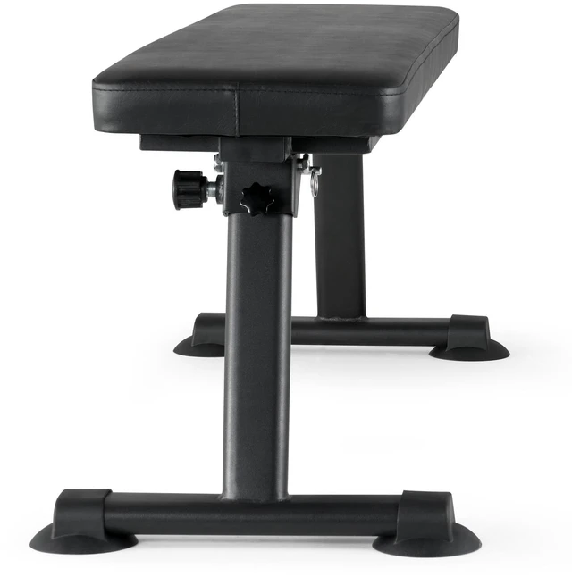 Alt view image 8 of 8 - Flat Weight Bench, Foldable Strength Training Bench, Utility Workout Bench for Full Body Workout, 1000 LBS Press Bench for Home Gym Exercise, for Multi-Purpose Weight Training and Ab Exercises