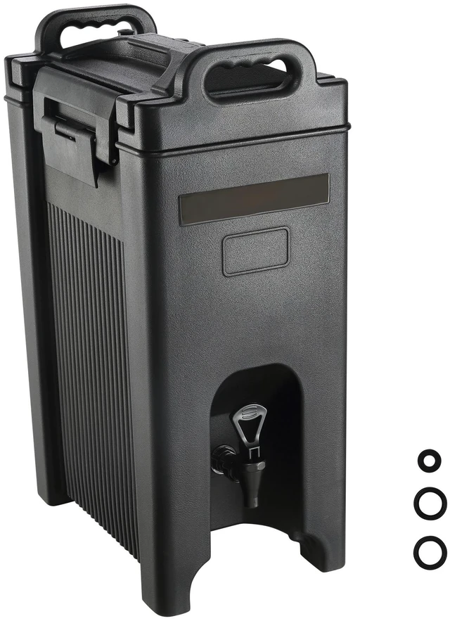 Alt view image 15 of 15 - Insulated Beverage Dispenser, 5 Gallon, Food-grade LDPE Hot and Cold Beverage Server, Thermal Drink Dispenser Cooler with 0.9 in PU Layer Two-Stage Faucet Handle, for Restaurant Drink Shop