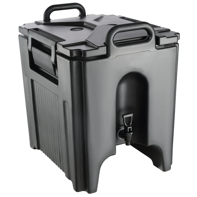 Alt view image 15 of 15 - Insulated Beverage Dispenser, 10 Gallon, Food-grade LL9450UP Hot and Cold Beverage Server, Thermal Drink Dispenser Cooler with 1.18 in PU Layer Two-Stage Faucet Handle, for Restaurant Drink Shop