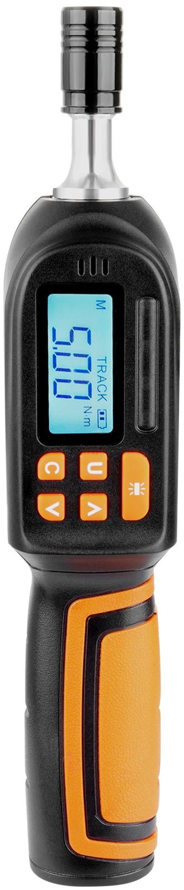 Alt view image 9 of 9 - Digital Torque Screwdriver, 1/4" Drive Screwdriver Torque Wrench, Electrician Torque Screwdriver with LCD, 2.65-70.67 in-lbs Torque Range, 0.01 N.m Increment Torque Screwdriver with Bits & Case