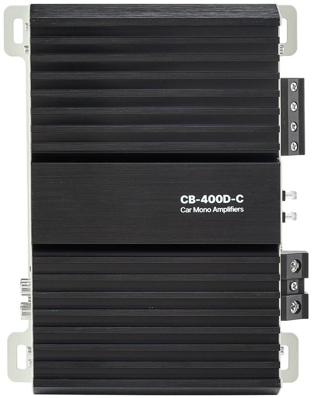 Alt view image 9 of 9 - Monoblock Car Amplifier, 400W RMS MAX, 1/2/4 Ohm Stable, 1-Channel Class D Car Audio Amplifier with Remote Subwoofer Level Control, Low Pass Filter, Bass Boost & Phase Shift, Volume Controller